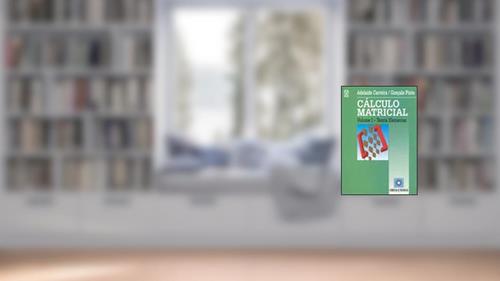 Capa de Calculo Matricial I, do autor Adelaide Carreira