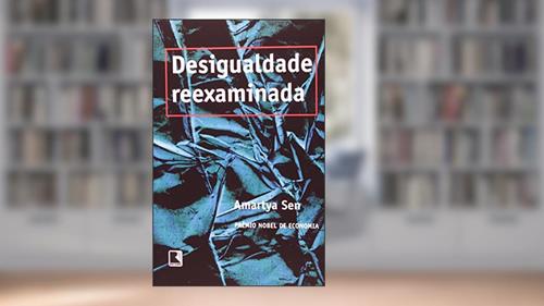 Capa de Desigualdade reexaminada, do autor Amartya Sen