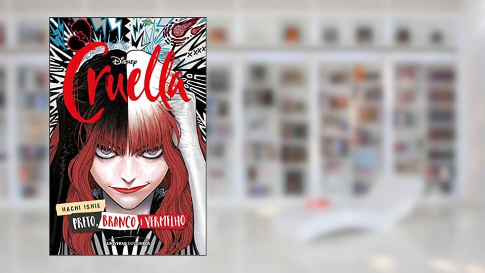 Cruella - preto, branco e vermelho, do autor Hachi Ishie