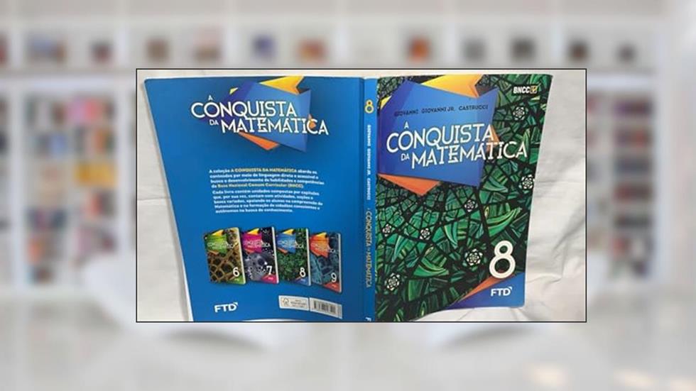 A Conquista da Matemática - 8º ano, do autor José Ruy Giovanni; José Ruy Giovanni Jr.; Benedicto Castrucci