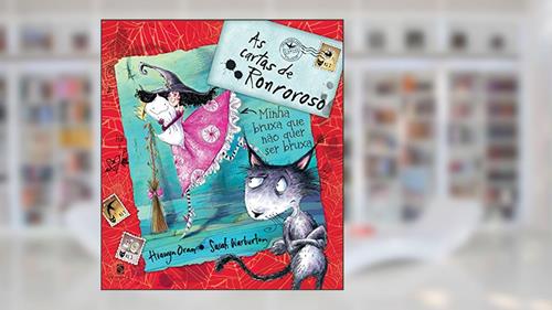 Capa de As cartas de Ronroroso, do autor Hiawyn Oram