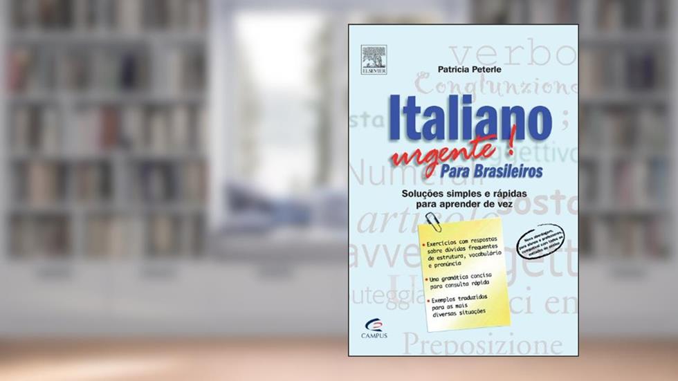 Italiano Urgente!, do autor Patricia Peterle