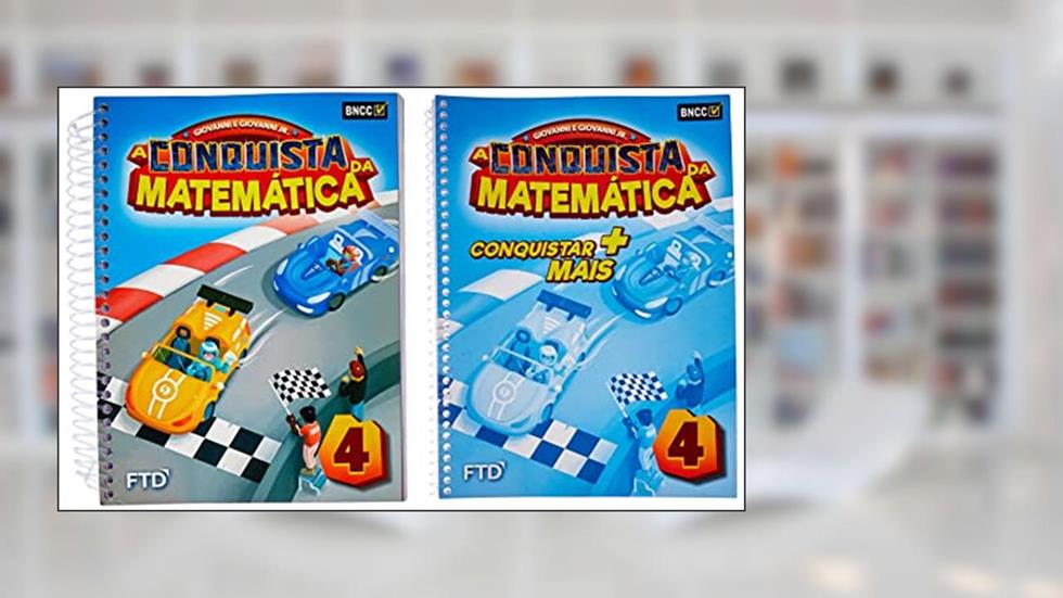 A Conquista da Matemática - 4º ano, do autor José Ruy Giovanni; José Ruy Giovanni Jr.