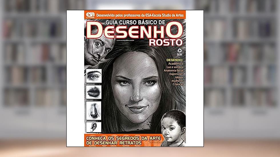 Guia curso básico de desenho - Rosto, do autor On Line Editora