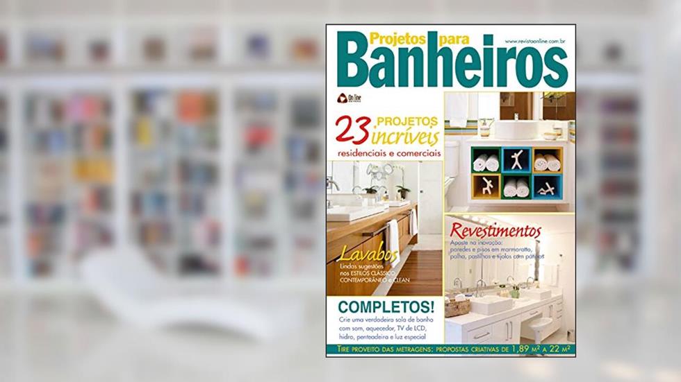 Projetos para Banheiros: Edição 8, do autor On Line Editora