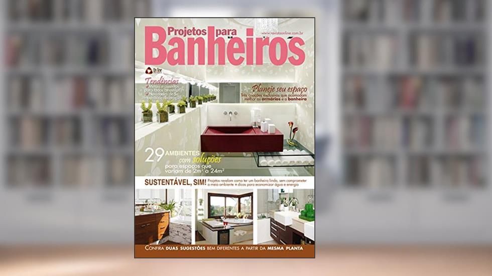 Projetos para Banheiros: Edição 9, do autor On Line Editora