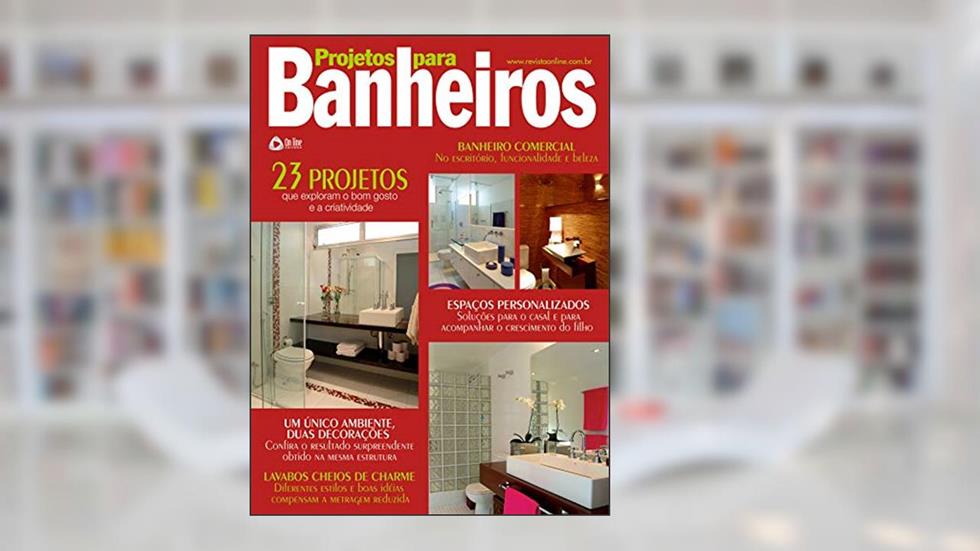 Projetos para Banheiros: Edição 5, do autor On Line Editora