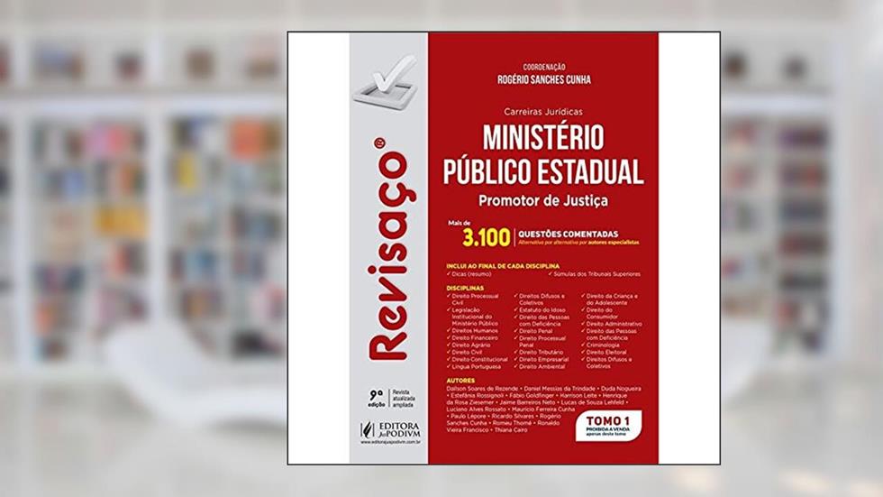 Revisaco - Minist. Publico Est. - Promotor Justica, do autor Rogerio Sanches Cunha