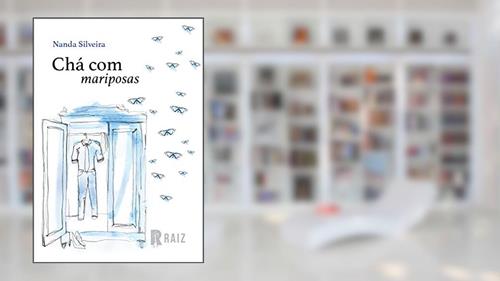 Capa de Chá com mariposas: Coleção Ruído, do autor Nanda Silveira