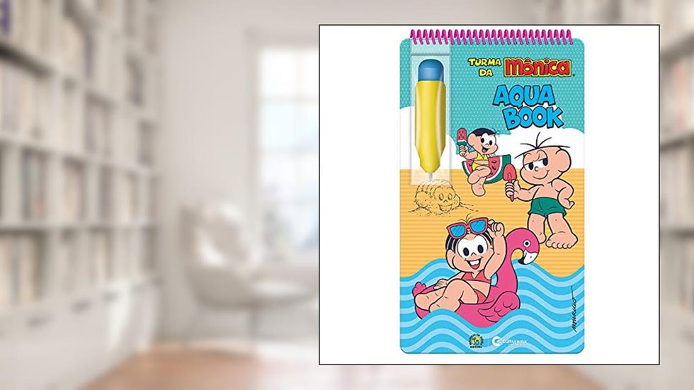 Aqua Book Turma da Mônica, do autor Culturama