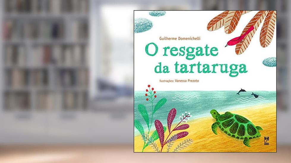 O resgate da tartaruga, do autor Guilherme Domenichelli
