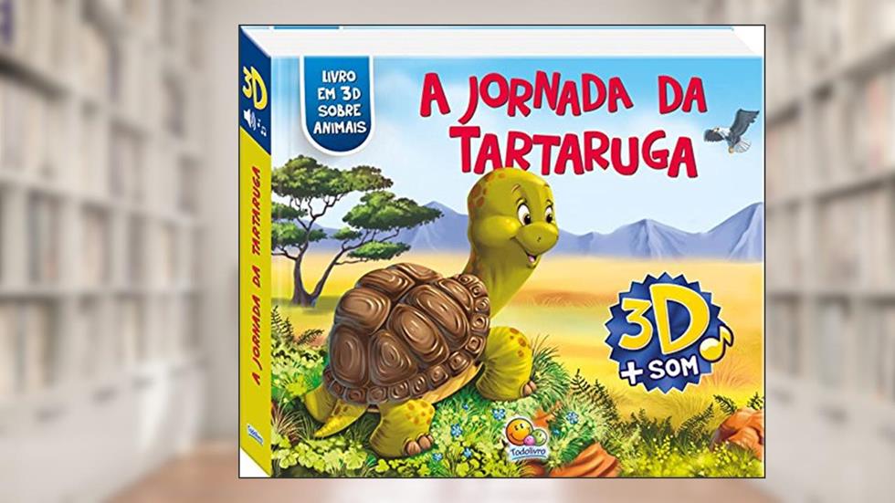 A Jornada da Tartaruga. Livro em 3D Sobre Animais, do autor Vários Autores