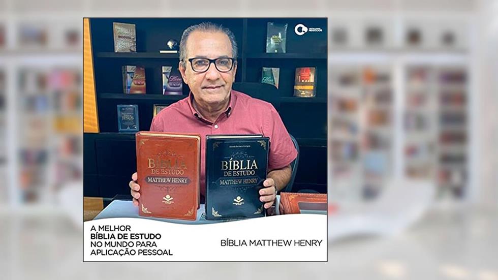 Bíblia de Estudo Matthew Henry - Preta, do autor A. Kenneth Abraham