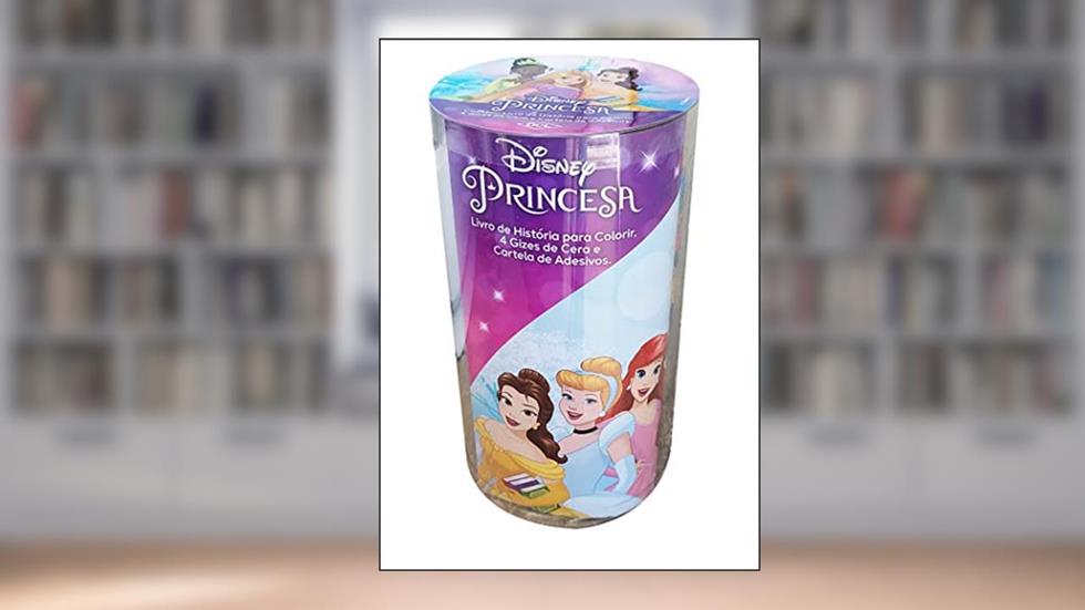 DISNEY - MINI TUBO HISTÓRIAS PARA COLORIR - PRINCESAS, do autor Disney