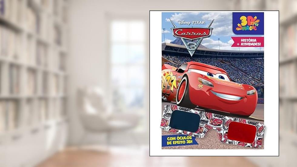 Disney - 3D Magic - Carros 3, do autor Disney