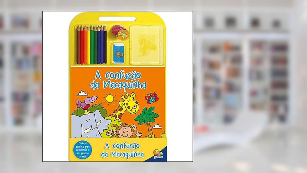 Um toque de Cor! Confusão da Macaquinha, A, do autor Grandreams / NPP