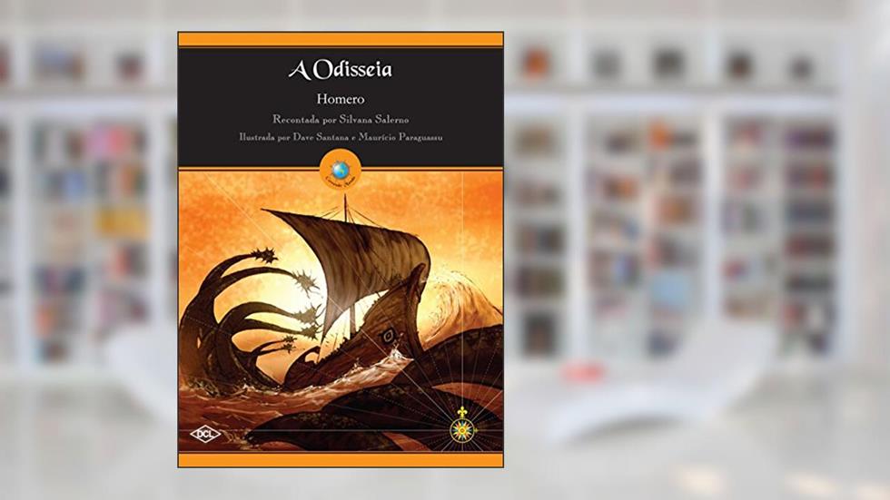 A Odisseia, do autor Silvana Homero Adaptado por Salerno
