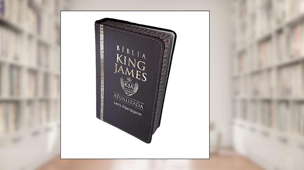 Bíblia King James - Letra Hipergigante - Pu Luxo - (Marrom), do autor Cpp