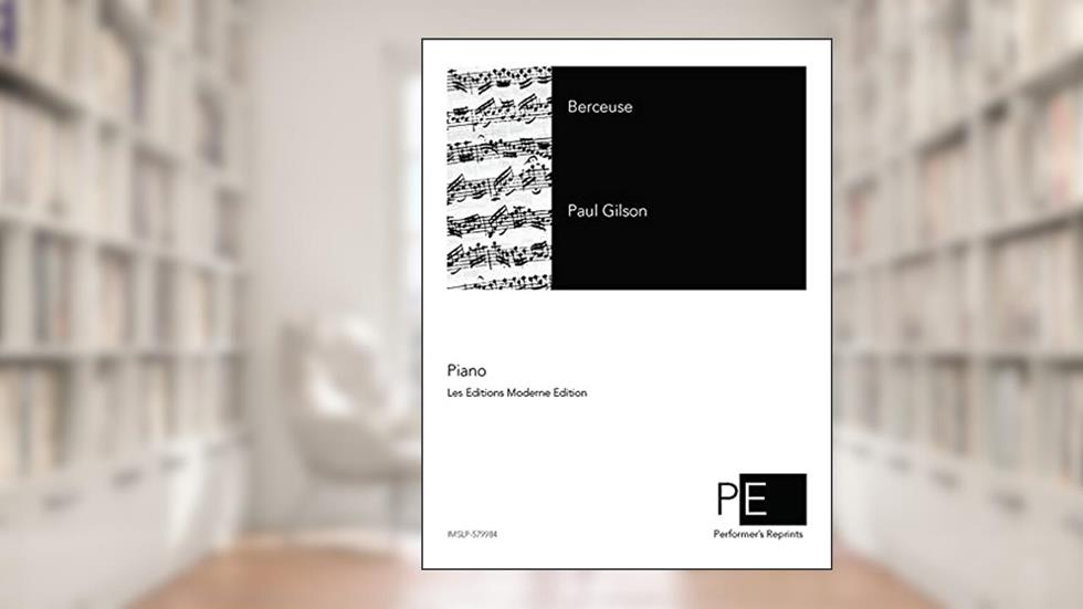 Berceuse, do autor Paul Gilson