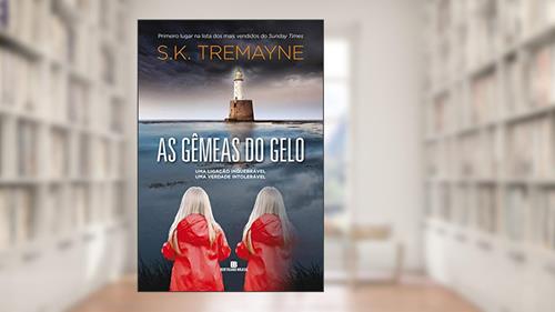 Capa de As gêmeas do gelo, do autor S. K. Tremayne