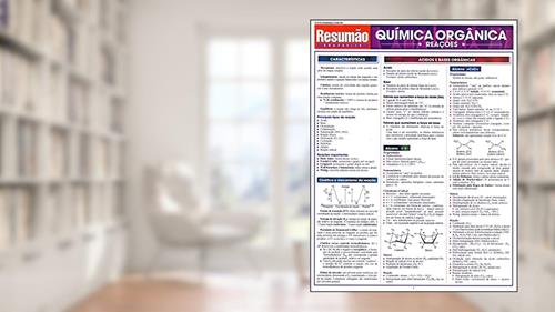 Capa de Química Orgânica: Reações, do autor Mark Jackson