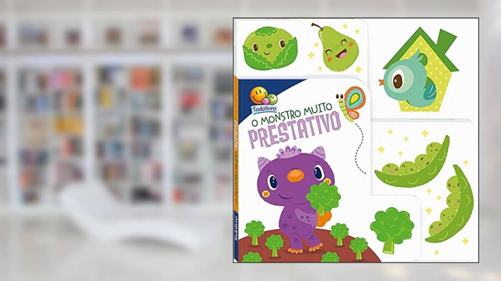 Monstrinhos com abas:Monstro muito prestativo, do autor Inc. The Clever Factory