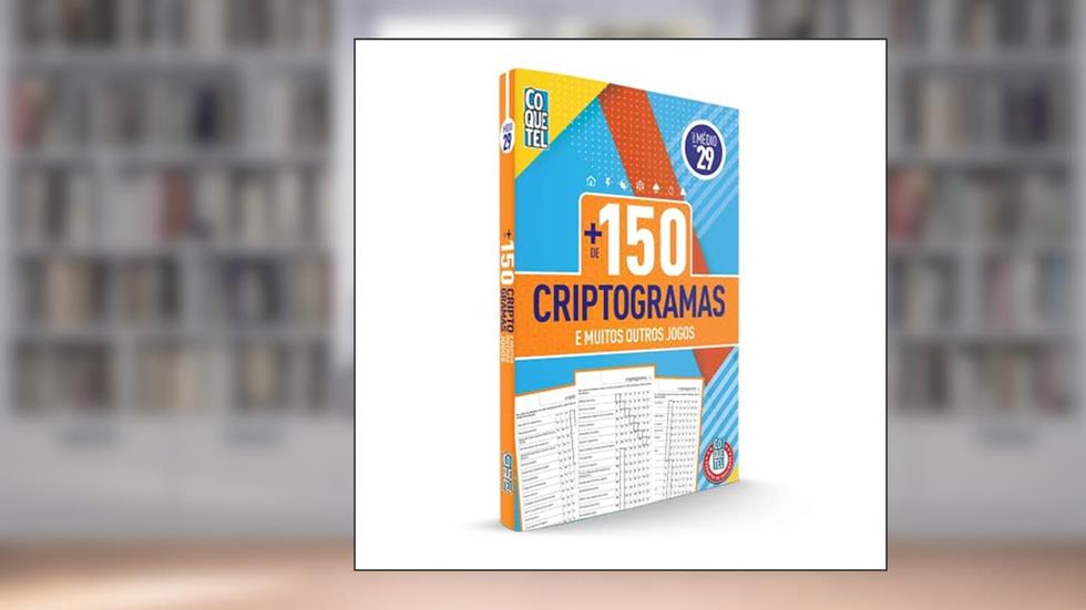 Livro Mais 150 Criptos nível médio Ed 29, do autor Equipe Coquetel