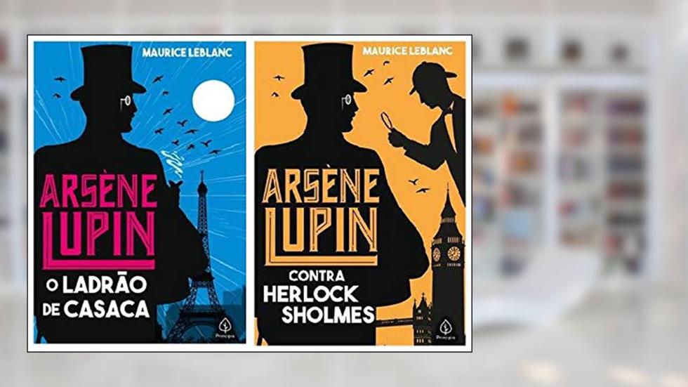 Kit Livros Arsène Lupin (Ladrão de Casaca + Contra Herlock Sholmes), do autor Maurice Leblanc