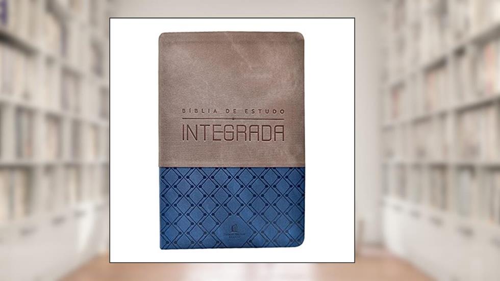 Bíblia de estudo integrada, NVI, Couro Soft, Azul e Grafite, do autor Thomas Nelson Brasil