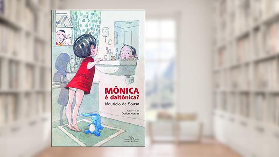 Mônica É Daltônica?, do autor Mauricio de Sousa