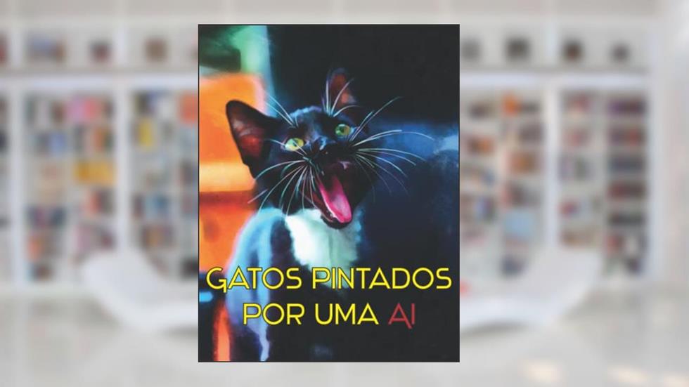 Gatos pintados por uma IA: Fotolivro com Imagens de Gatos Criadas por uma Inteligência Artificial em Vários Estilos Artísticos (Portuguese Edition), do autor Beatrice Janson