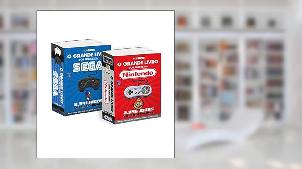 O Grande Livro dos Jogos SEGA + Nintendo (Coleção - 2 livros), do autor Editora Europa