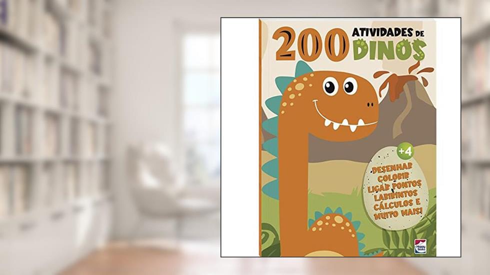 200 Atividades de Dinos, do autor Little Pearl Books