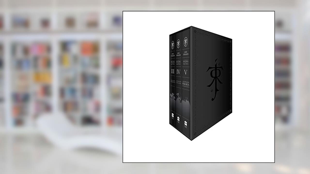 A História da Terra-Média - Box 2 (livros 3 a 5), do autor J.R.R Tolkien