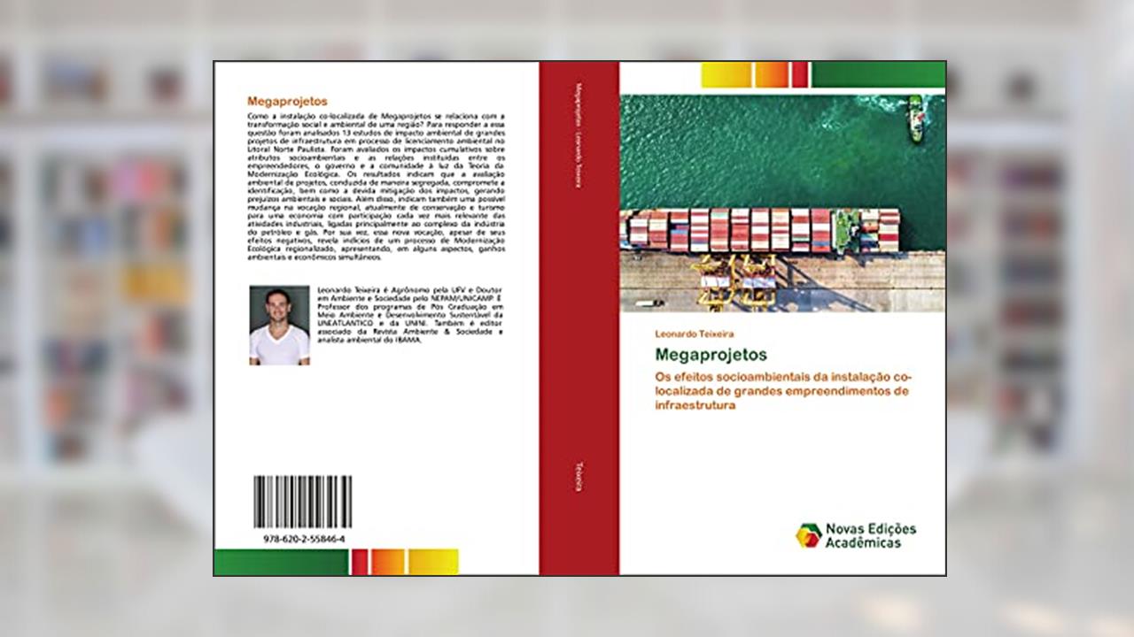 Megaprojetos: Os efeitos socioambientais da instalação co-localizada de grandes empreendimentos de infraestrutura, do autor Leonardo Teixeira