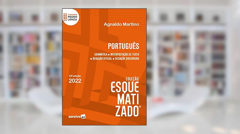 Português Esquematizado - 10ª edição 2022, do autor Agnaldo Martino