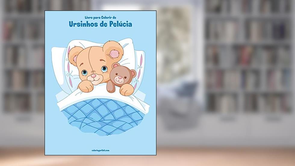 Livro para Colorir de Ursinhos de Pelúcia: 1, do autor Nick Snels