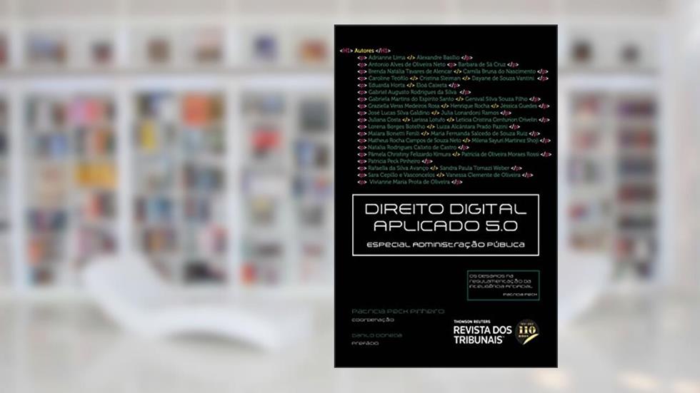 Direito Digital Aplicado 5.0, do autor Patricia Peck Pinheiro
