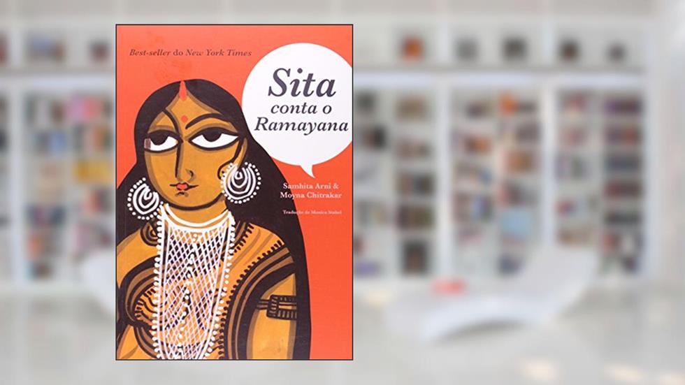 Sita conta o Ramayana, do autor Samhita Arni; Moyna Chitrakar