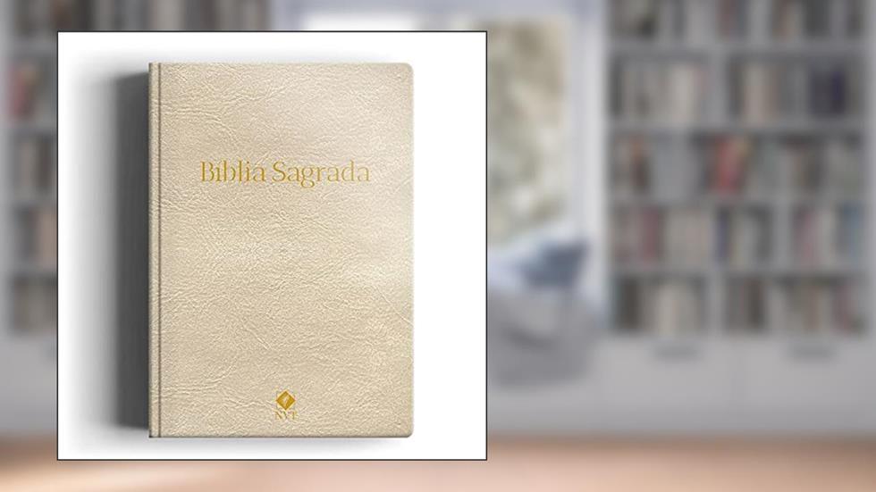 Bíblia NVT slim luxo Champanhe: Mais leve, mais prática mesmo conteúdo!, do autor Tyndale