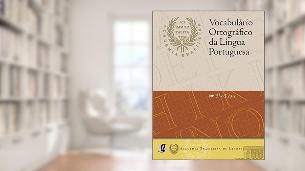 Vocabulário ortográfico da língua portuguesa volp, do autor Academia Brasileira de Letras