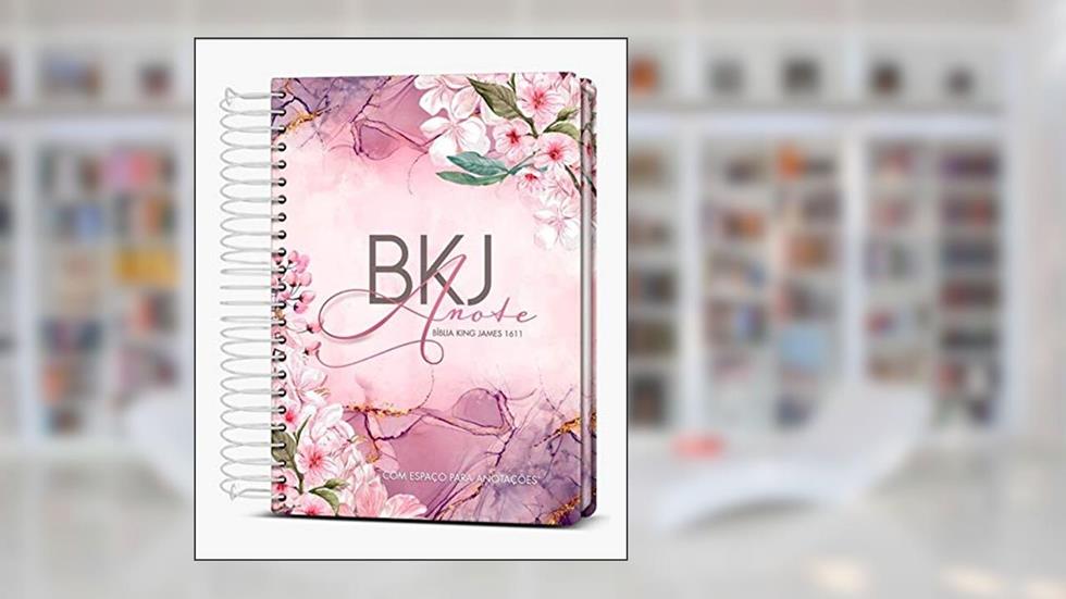 Bíblia King James 1611 Anote - Purple Flower, do autor Vários Autores
