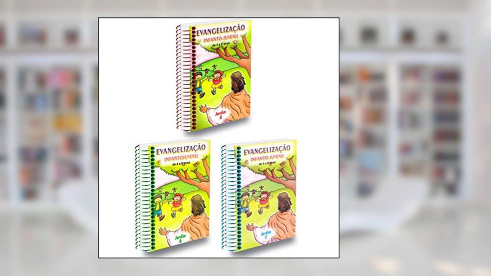 Kit Evangelização Infanto-Juvenil -A/B/C-De 4 a 6 Anos-3 Livros, do autor Organizado Por Equipe De Evangelizacao Infanto-juvenil