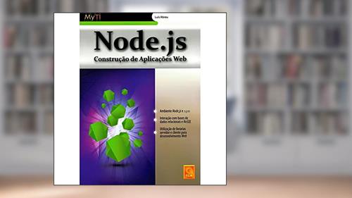 Capa de Node.js. Construção de Aplicações Web, do autor Luís Abreu