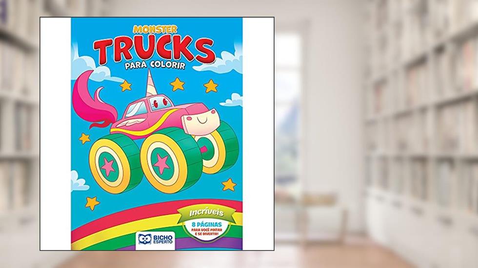 Colorir Monster Trucks - Incríveis, do autor Leonel Luiz Santos