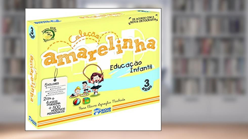 Coleção Pedagógica. Amarelinha. 3 Anos - Caixa com 5 Volumes (+ 2 CDs + Brindes), do autor Vários Autores