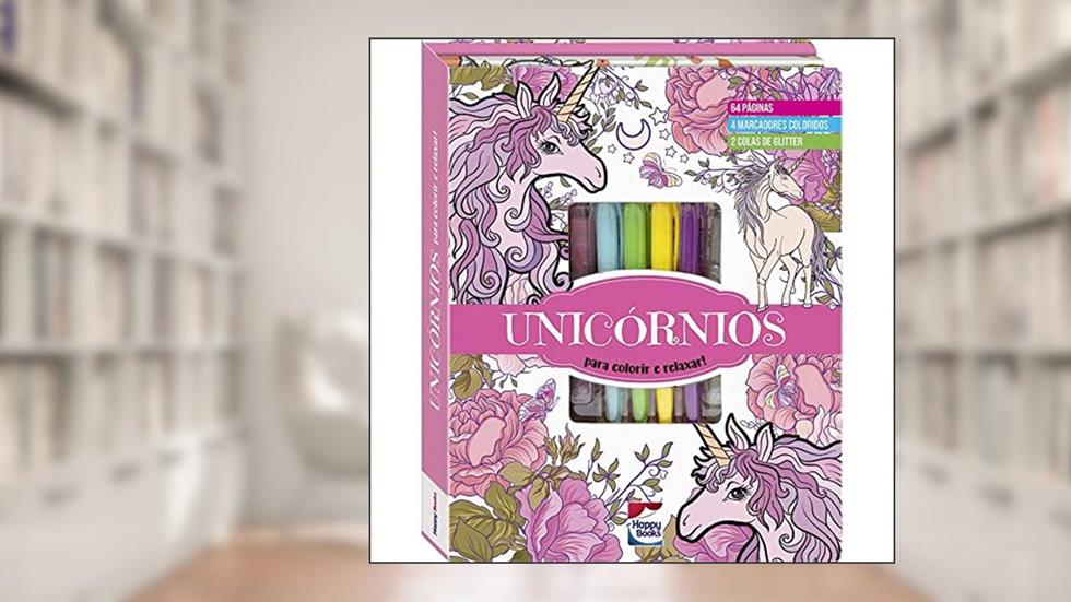 Meu Superlivro Brilhante de Arteterapia! Unicórnios, do autor BRIJBASI ART PRESS