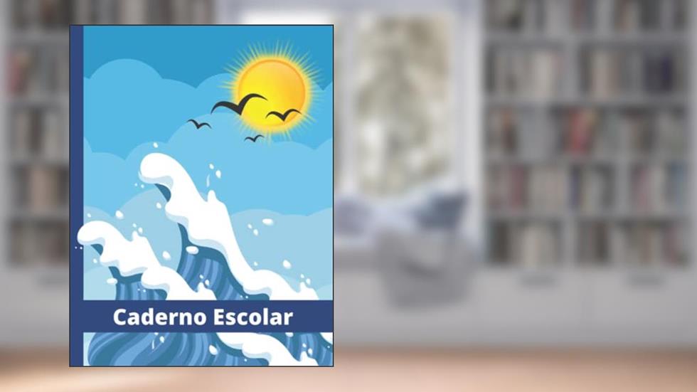 Caderno Escolar Mar: Magnífico Caderno A4 | Interior com Linhas Azuis, Especial para Disléxicos (Dyslexic Friendly) | Ideal para 2º e 3º Ciclos (Portuguese Edition), do autor Prof Rosário Ova
