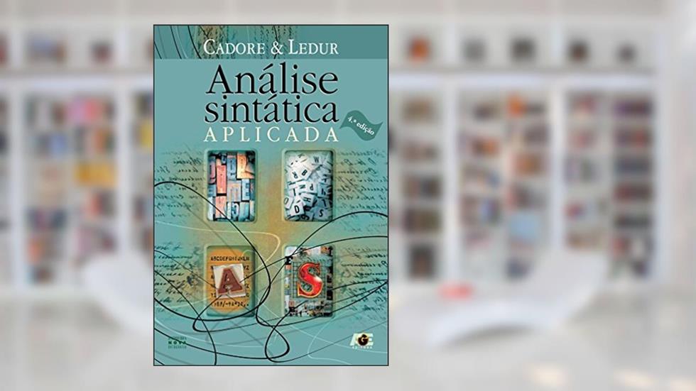 Análise Sintática Aplicada, do autor Paulo Flávio Ledur
