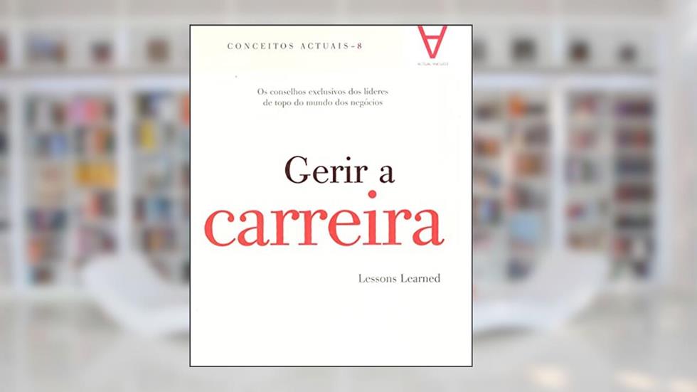 Gerir a Carreira, do autor Actual